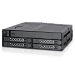 Kieszeń 4 x 2,5 "SAS / SATA SSD / HDD i (Ultra) Slim ODD do zewnętrznej wnęki 5,25" (ToughArmor MB604SPO-B)