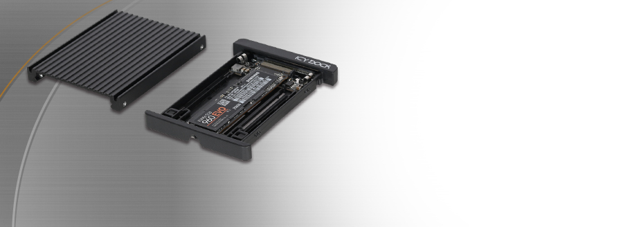 PCIe 3.0/4.0 NVMe M.2 SSD do 2.5” NVMe U.2 SSD Konwerter/Adapter (EZConvert MB705M2P-B)